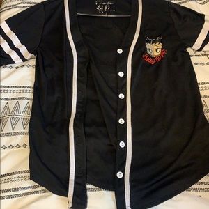 Bettyboop baseball jersey